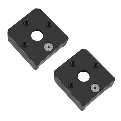 FEICHAO Cold Shoe Mount Adapter Metal 1/4 Screw Compatible with A7C XT4 Camera Cage Microphone Fill Light (2Pcs)