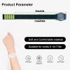 2 Pack Kids Wristband for AirTag, Nylon Watch Band GPS Tracker Holder Protective Case Compatible with Apple Air Tag, Adjustable Anti-lost Bracelet for Toddler Baby Children Elders (RainbowA+Navy) view 3