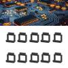 10Pcs PCIE Riser Card Retainer, PCIE to USB3.0 Vertical Mount Locker PCIE Riser Card Holder, Screw PCIE Fixing Buckle for Motherboard Graphics Card(Black) view 2