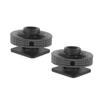FEICHAO Cold Shoe Seat Hot Shoe Adapter 1/4 with Screw Hole Compatible with GoPro10 A7C XT4 ACTION2 (2Pcs) view 2