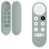 kwmobile Case Compatible with Google Chromecast 2020 4K / Chromecast 2022 HD Case - Soft Silicone Cover for Remote Control - Pastel Green view 1