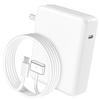 140W Mac Book Pro Charger,Compatible with Pro(16 inch 2021-2023)&(14 inch 2023),Air (13-15 inch 2021-2024),Include a USB C to T -Tip 3 Magnetic Braided Cable(6.6FT/2M) view 1