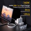 140W Mac Book Pro Charger,Compatible with Pro(16 inch 2021-2023)&(14 inch 2023),Air (13-15 inch 2021-2024),Include a USB C to T -Tip 3 Magnetic Braided Cable(6.6FT/2M) view 2