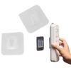 DGBRSM 4 Pair Screw Free Strip Holder Wall Mount Screw Free Power Strip Holder Wall Fixer Single Buckle view 1