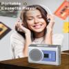 Gracioso Protable Cassette Recorder Player: AM FM Compact Cassette Tape Player with Big Speaker & Earphone Jack, Build in Microphone,Cassette Player Powered by DC or AA Battery view 2