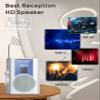 Gracioso Protable Cassette Recorder Player: AM FM Compact Cassette Tape Player with Big Speaker & Earphone Jack, Build in Microphone,Cassette Player Powered by DC or AA Battery view 3