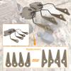 COMBATGEAR ARC Rail Adapters Accessories for Walker Electronic Earmuffs,1Pair Tan Mounting Adapter view 2