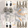 COMBATGEAR ARC Rail Adapters Accessories for Walker Electronic Earmuffs,1Pair Tan Mounting Adapter view 4