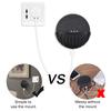 Aokicase For Google Home Mini Wall Mount Holder ABS Stand, Smart Home Speaker Accessory Rack, Space Saving for Kitchen, Bathroom and Bedroom (Google Home Mini, Black) XQC-A313 view 4