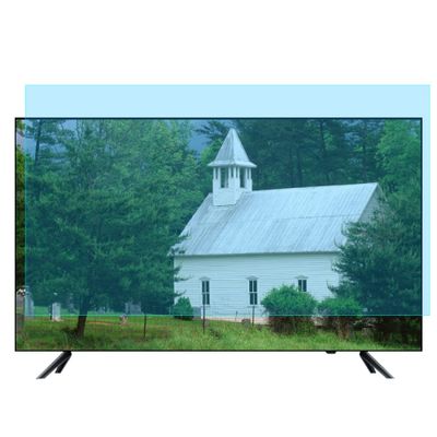 75-85 inch TV Screen Protector Anti Glare Eye Protection Filter, High Transparency Anti-Scratch PET Material Film Panel, for Curved and Flat LCD, LED Monitor/A / 75inch 1645x930mm