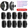 10-Black Dust Plug for Garmin Forerunner 255S/255S Music/955 Solar Silicone Charger Port Dust Plug Protector Anti-Dust Plugs Caps for Garmin Forerunner 955/255/255S view 4