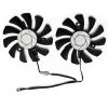 1 Pair Graphics Card Cooling Fan GPU Cooler Fan Replacement Part Model HA8010H12F-Z for MSI GTX1050ti 1050 4GT OC 2G/4G view 3