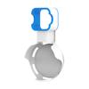 Compatible with Alexa Echo Dot 3rd Holder Wall Mount Stand Mount Accessories with Integrated Cable Management, No Screws Required, Speaker Accessories Rack (Alexa Echo Dot 3rd, White) A332 view 2