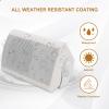 Herdio 400 Watts Outdoor Speakers Bluetooth 4 Inches with Superior Stereo Dome Tweeter Indoor- Outdoor Patio Waterproof Wall Mount System (4 Speakers) view 2
