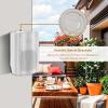 Herdio 400 Watts Outdoor Speakers Bluetooth 4 Inches with Superior Stereo Dome Tweeter Indoor- Outdoor Patio Waterproof Wall Mount System (4 Speakers) view 3
