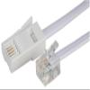 RARAION - White RJ11 to BT Plug (BT431A) Crossover Telephone Cable - 10m view 1