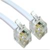 RARAION - White RJ11 Plug to Plug ADSL/Broadband Cable - 3m view 1