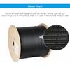 trtfiber Fiber Optic Drop Cable 1000m/Roll Single Mode Dual Cores Outdoor G.657A1 LSZH Sheath 2 Core FRP Steel Wire Optic FTTH Drop Cable (2km, GJXBH- 2core, White) view 3