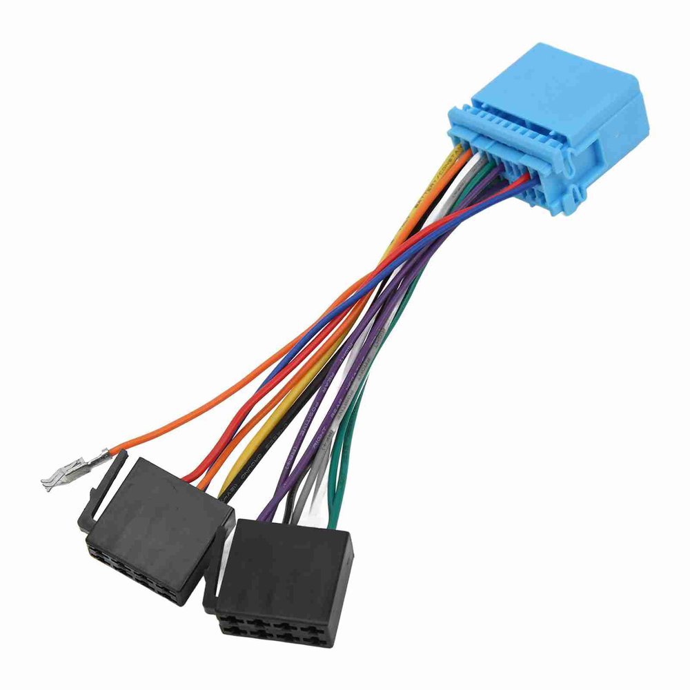 Radio Wire Harness, Speaker Connector ISO Radio Install Wire Harness Connector Adapter Kit Fit for