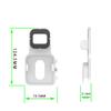 Power Supply Mount for All-New Blink Outdoor/Indoor Camera/Blink XT2 Camera, VMEI Blink ABS Holder, Blink XT2 Protection Frame Clamp Wall Mount Stand Accessory Rack (White) A352A view 2