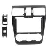 KIMISS 9in Car Stereo Fascia Panel for Forester 2012-2015, Navigation Frame Replacement, Radio Dashboard Trim Kit, Fit OEM Head Unit view 1