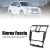 KIMISS 9in Car Stereo Fascia Panel for Forester 2012-2015, Navigation Frame Replacement, Radio Dashboard Trim Kit, Fit OEM Head Unit view 2