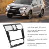 KIMISS 9in Car Stereo Fascia Panel for Forester 2012-2015, Navigation Frame Replacement, Radio Dashboard Trim Kit, Fit OEM Head Unit view 3