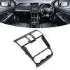 KIMISS 9in Car Stereo Fascia Panel for Forester 2012-2015, Navigation Frame Replacement, Radio Dashboard Trim Kit, Fit OEM Head Unit view 4