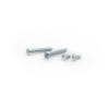 1-Port Decorator Insert with Nut, Wall Plate Adapter, White (1 Port 2 Pack) view 3