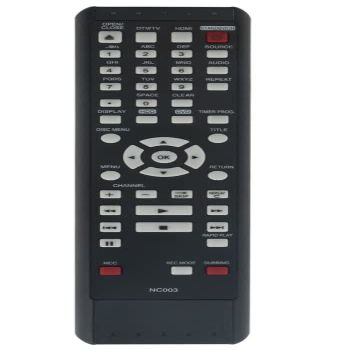 NC003 Replaced Remote Control Compatible with Philips Magnavox DVD