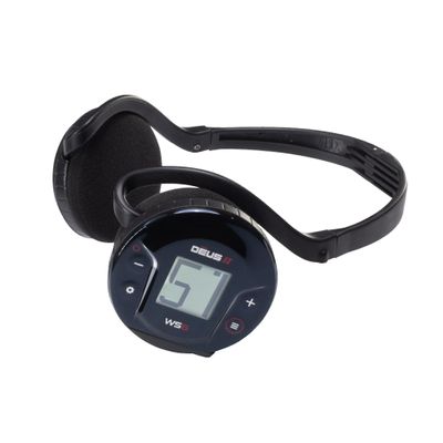WS6 Wireless Headphones for Deus II, Wireless Headset and Stand Alone Unit to Control Your Metal Detector, Perfect Accessory for Deus II Metal Detector