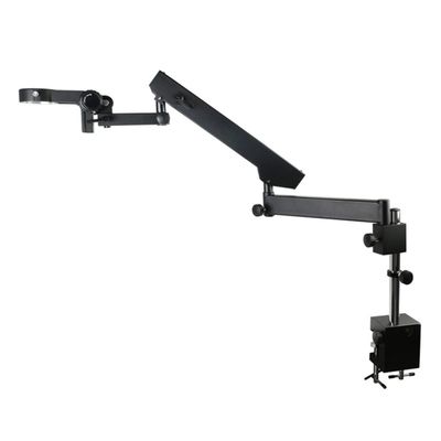 Lab Microscope Slides Bracket Arm 76mm Microscope Stand for Stereo Trinocular Microscopio Microscope Parts (Color : B)