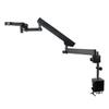 Lab Microscope Slides Bracket Arm 76mm Microscope Stand for Stereo Trinocular Microscopio Microscope Parts (Color : B) view 1