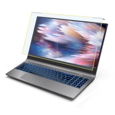 LIGUOYI Hanging Type Laptop Screen Protector Film,Blocking Blue Light Filter, Computer Harmful UV Block Screen Filter for Eye Protection, Transparent, HD, Antis-Scratch Protector Film