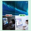 LIGUOYI Computer Antis Blue Light Screen Filter Reduce Eye Fatigue, Hanging Laptop Screen Protector Film, HD, Transparent Computer Screen Protector Film, Antis-Scratch, Antis-Fingerprint view 3