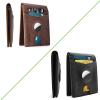 doeboe Gift Idea for AirTag Wallet, Genuine Leather Wallet With airtag holder, air tag Wallet for Men, RFID Blocking view 1