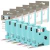 6 Light Color Label Tapes for LM1600 D1600 Label Makers, 1/2 Inch x 23Feet Tape Replacement for Dymo D1 Label Tape, Compatible with Dymo LabelManager 160 280 210D Labeler view 1