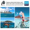 YALLSAME Underwater Dome Port for GoPro Hero 13 12 11 10 9 Black, 147ft Diving Dome with Waterproof Case, Floating Hand Grip, Trigger for Go Pro 9 10 11 12 13 Underwater Photography view 2