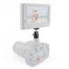 CAMVATE 360 Degree Swivel 1/4"-20 Mini Ball Head + Cold Shoe Mount + 5/8"-27 Female to 1/4"-20 Male Microphone Stand Adapter view 4