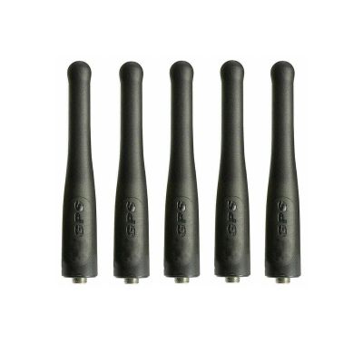 5 Pack PMAE4023B PMAE4023 UHF + GPS Short Stubby Antenna 430-470Mhz 3.5 Inch Replacement for XPR 6550 6350 XPR6580 APX 1000 4000 6000 6000XE 7000 8000 8000XE XTS5000 XTS 2500 Radio, Black