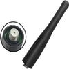 5Pcs Stubby Antenna PMAE4023 4023B UHF GPS 430-470MHz 10Pcs Clip-20 Belt Clip Compatible with Vertex Standard VX261 VX264 VX451 VX454 VX459 Portable Radio XPR6350 XPR6550 APX7000, black view 4