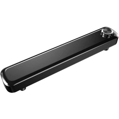 Computer Speakers, Computer Sound Bar, USB Powered PC Speakers, 3.5mm Aux-in Computer Speakers for PC or Laptop (Color : Black)