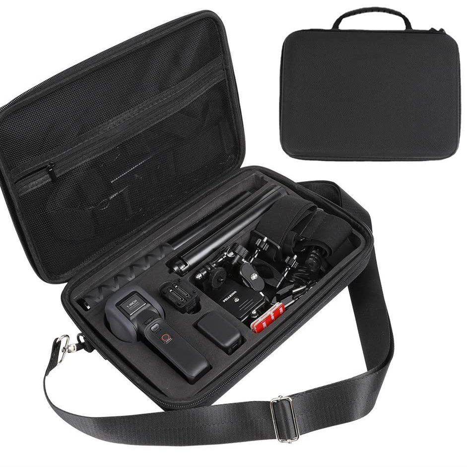 Honlyn Carrying Case Compatible with Insta360 ONE RS 1 inch,ONE RS 1-inch 360 Bag Accessories (Large Shoulder Bag)