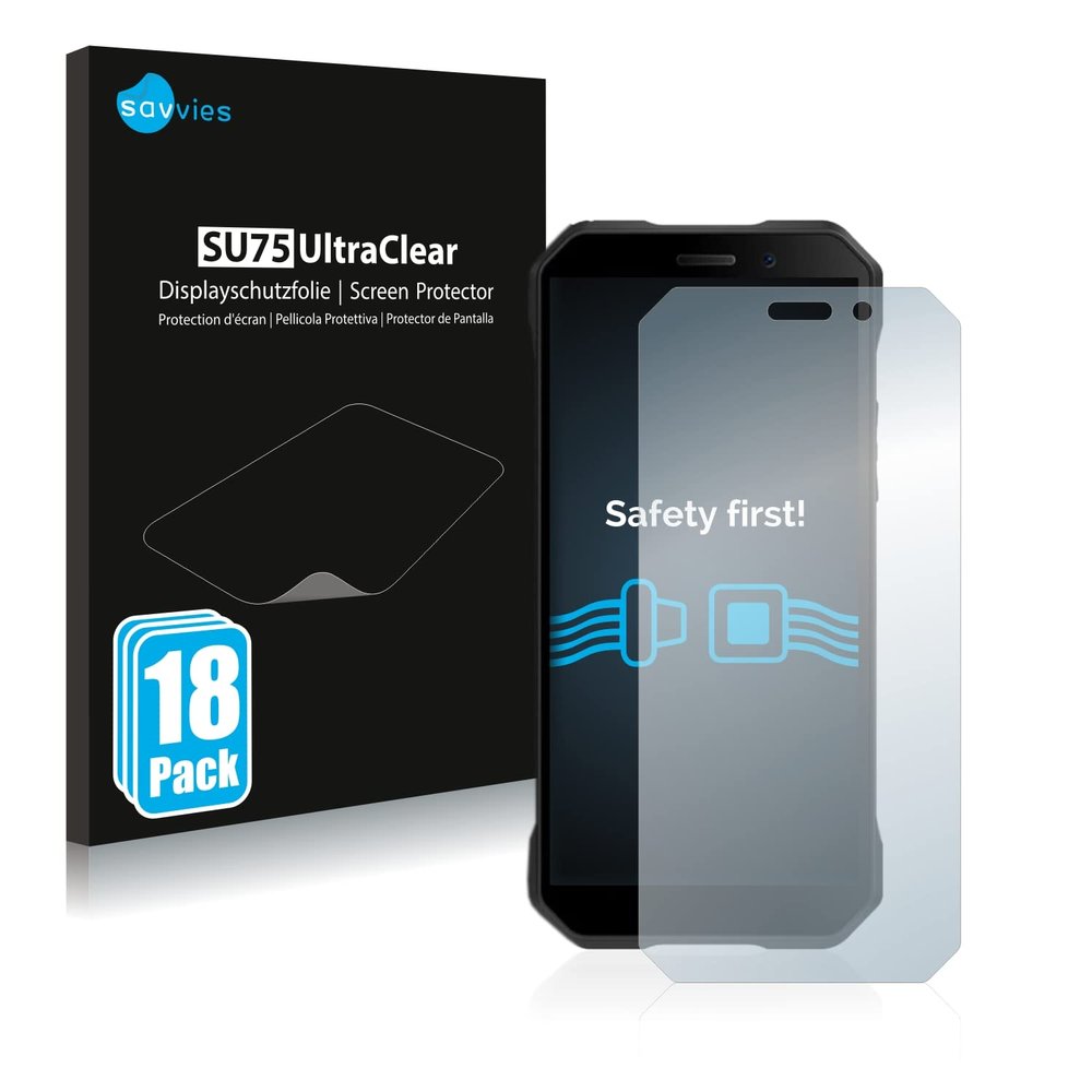 savvies Screen Protector compatible with Doggee S61 Protection Film Clear 18-Pack