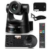 FoMaKo NDI PTZ Camera,NDI 6 & NDI HX3 Certified, AI Auto-Tracking Gen 3, 30X Optical Zoom, for Church Worship, NDI PTZ Controller, (NDI PTZ Bundle KN30A+KC608 Pro) BN301,Black Color view 1