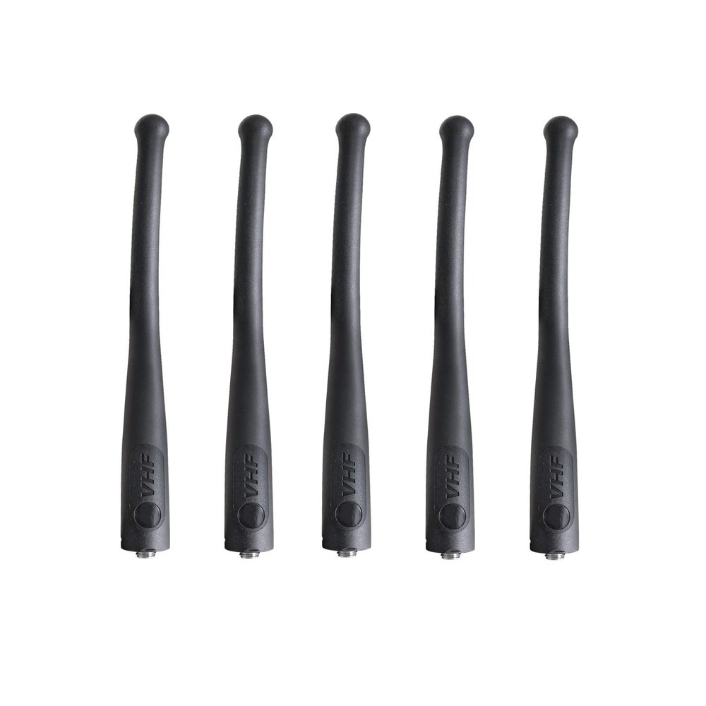 5 Pack PMAD4069 PMAD4069A VHF with GPS Antenna 160-174MHz 7 Inches Compatible for XPR6300 XPR6350 XPR6380 XPR6500 XPR6550 XPR6580 APX4000 APX6000 APX6500 APX7000 SRX2200 Handheld Radio