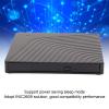 5Gbps Portable Laptop External DVD Drive, USB3.0 SATA DVD Writer, Power Saving Sleep Mode, for 12.7mm/9.5mm SATA DVD Drive, Support for Most Systems, for view 2