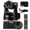 FoMaKo NDI PTZ Camera Bundle AI Auto-Tracking Gen 3 (NDI 6 & NDI HX3 Certified), 20X Optical Zoom PoE HDMI PTZ Camera for Church Worship, NDI PTZ Controller, (NDI PTZ Bundle KN20A +KC608) BN201 view 1