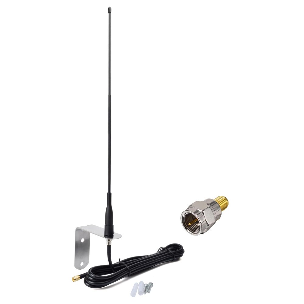 UAYESOK 433Mhz External Antenna for Remote Distance up to 500 ft+, Garage Door Gate Aerial Signal Booster, SMA-Male 433Mhz GSM GPRS Omni Antenna Device Receivers Alarm System