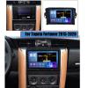 Android 11.0 Head Unit Double Din Car Stereo Sat Nav for Toyota Fortuner 2015-2020 9'' MP5 Multimedia Video Player FM Receiver Support 4G 5G WiFi SWC Carplay view 2